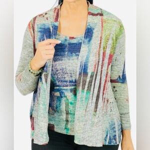 IMPULSE CALIFORNIA Colorful Women's Sweater